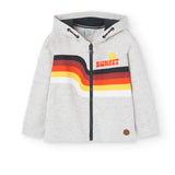 Giacca felpata con cappuccio per ragazzo