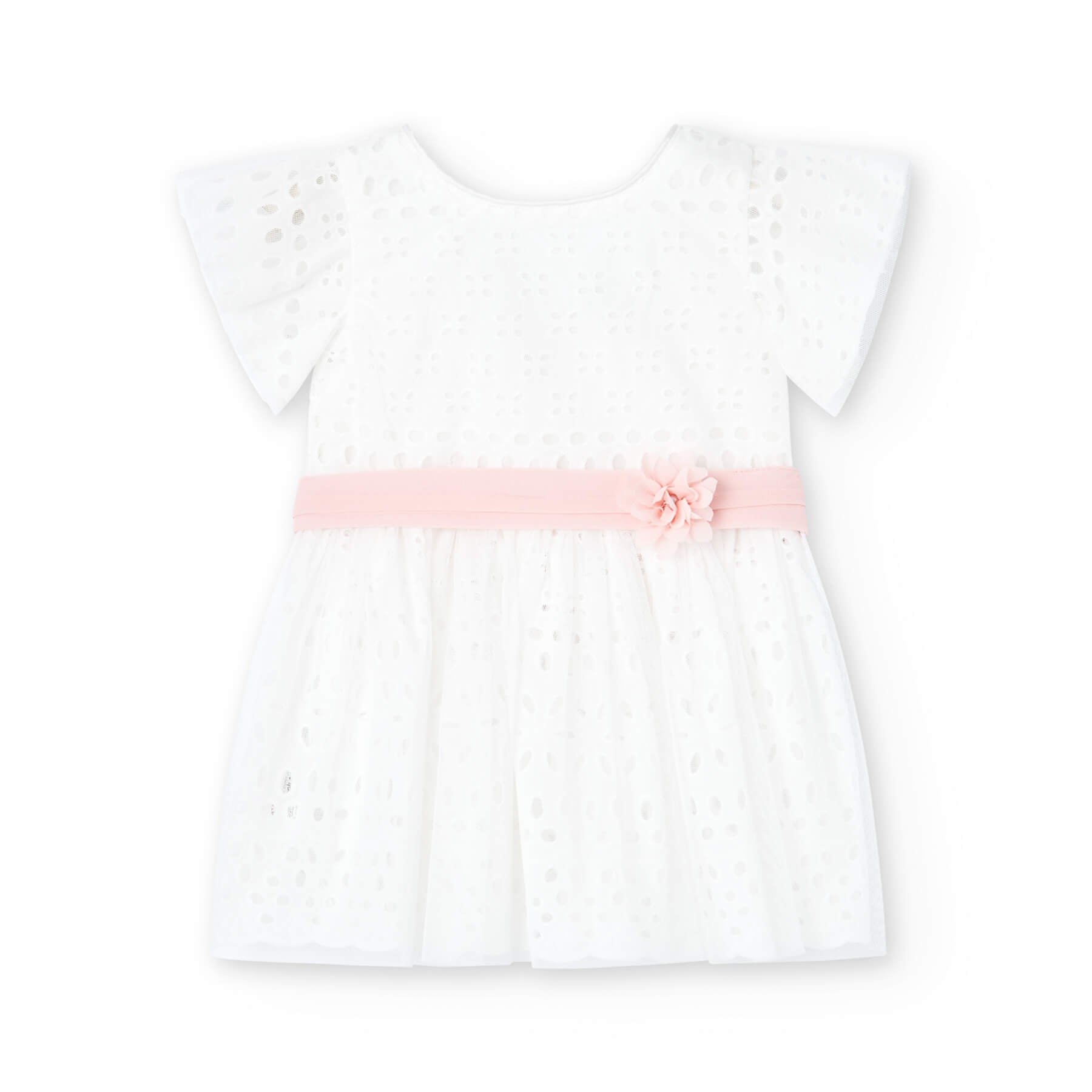 Vestito batista ricamato per neonati