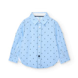 Camicia popelin stampato per neonati