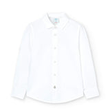 Camicia lino manica lunga per ragazzo