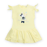 Vestitino senza maniche con fiocco