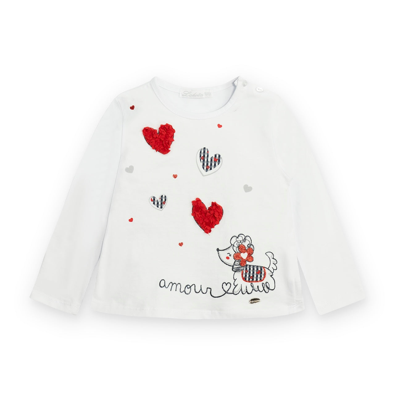 Maglia a maniche lunghe per bambina