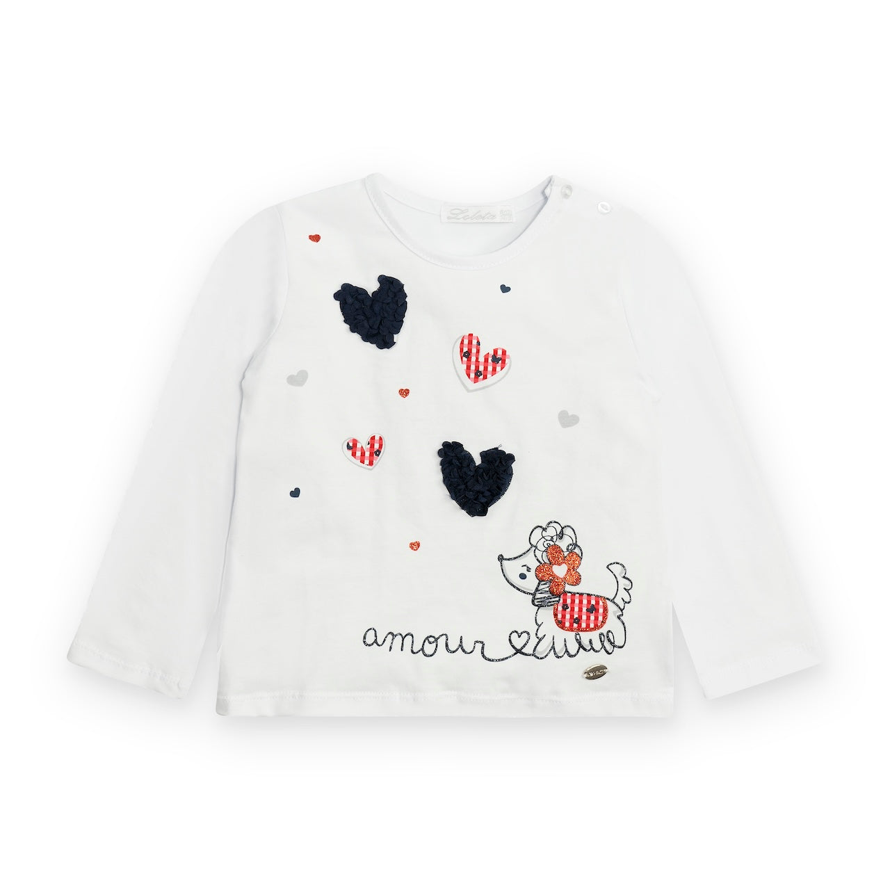 Maglia a maniche lunghe per bambina