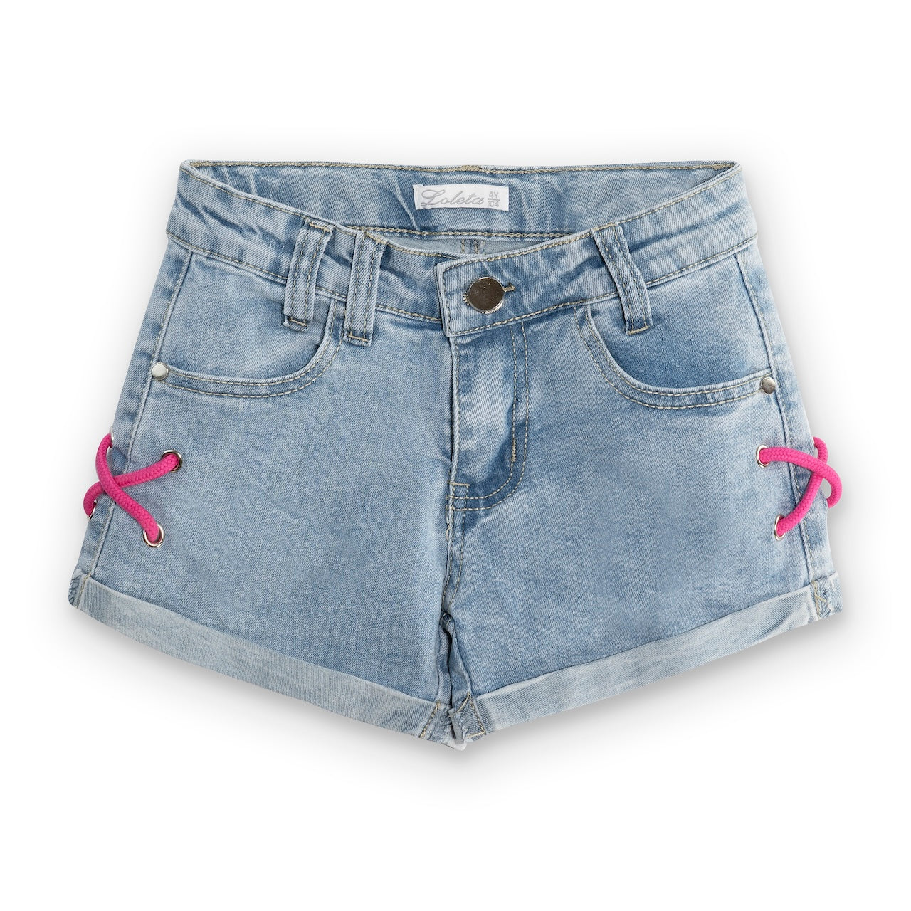 Short in denim per bambina