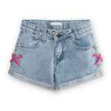 Short in denim per bambina
