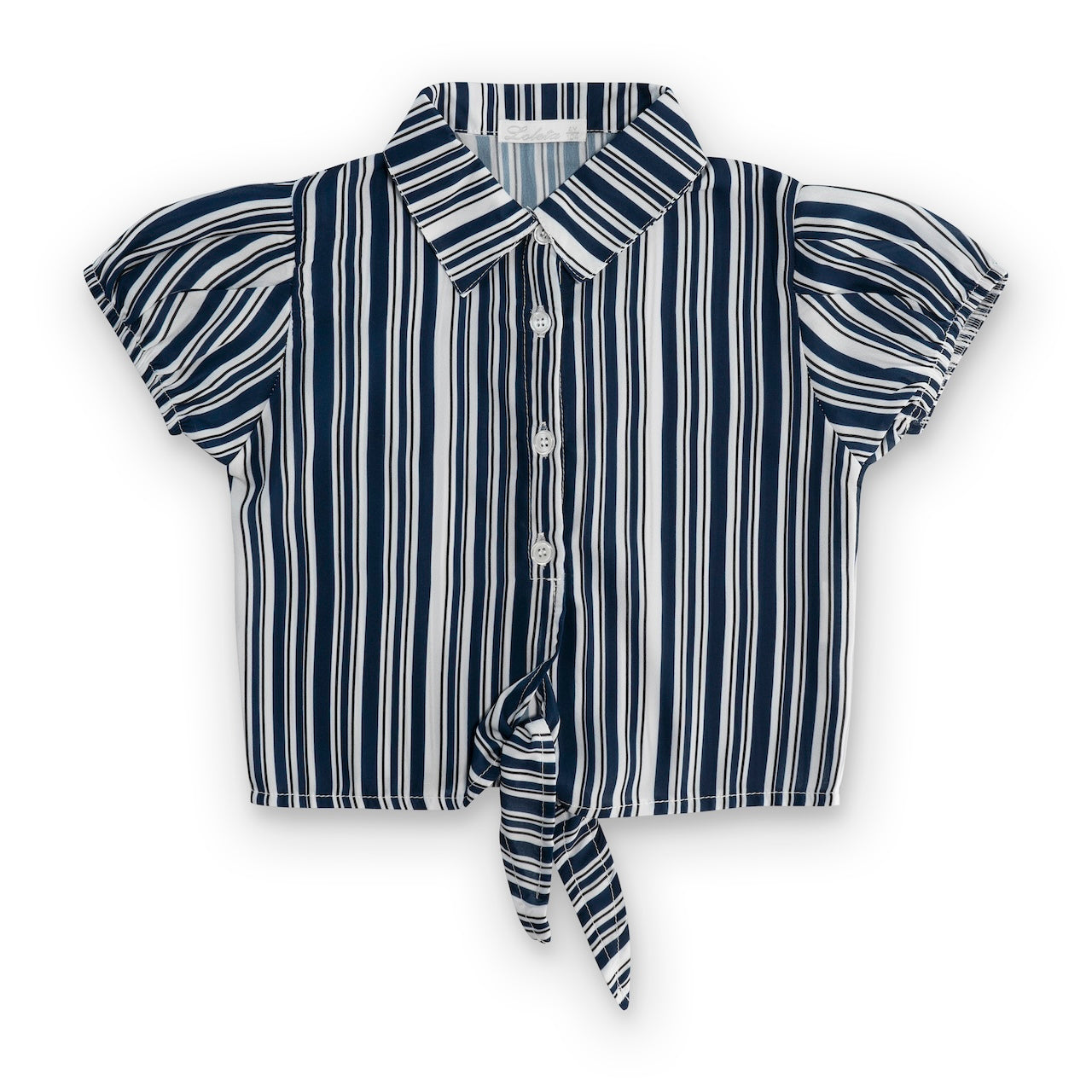 Camicia a righe per bambina