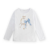 Maglia a maniche lunghe per bambina