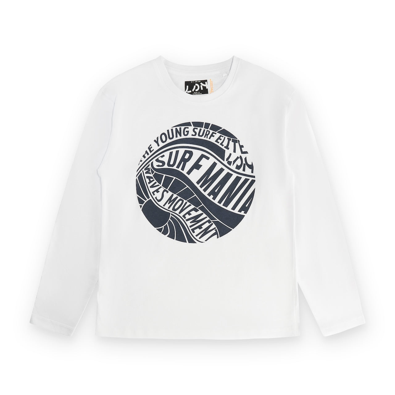 Maglia a maniche lunghe in jersey per ragazzi