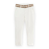 Pantaloni con Cintura in Cotone 100%