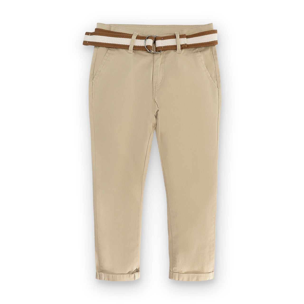 Pantaloni con Cintura in Cotone 100%