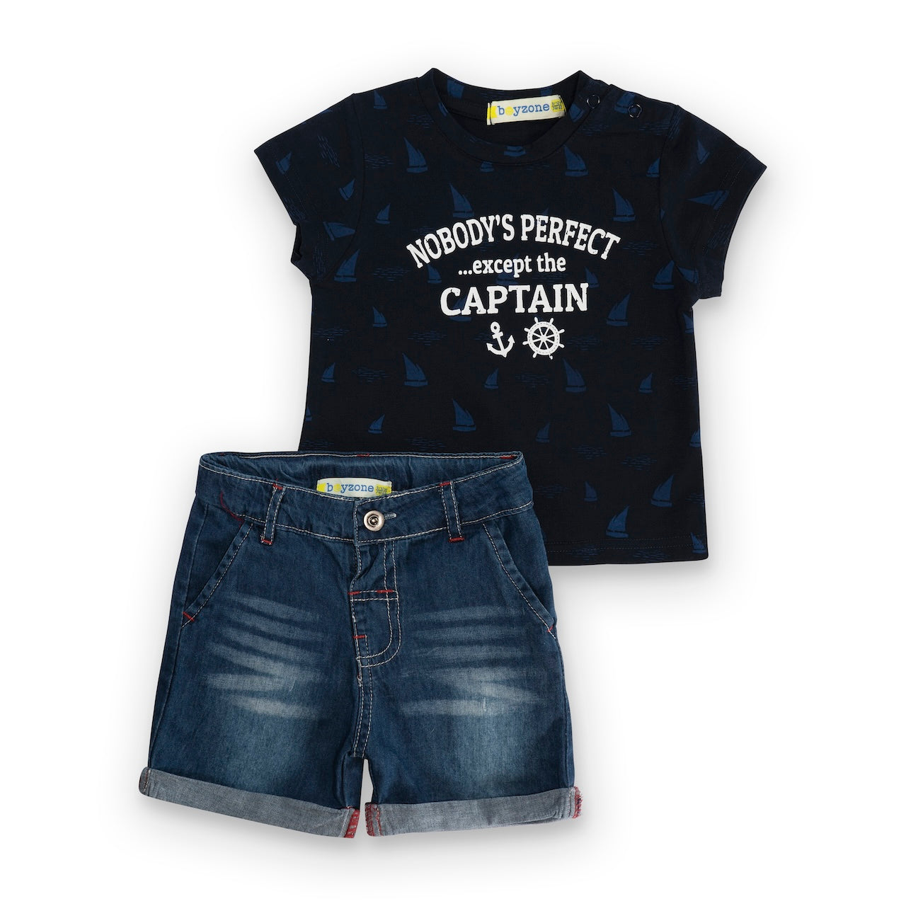 Maglietta e shorts per bambino