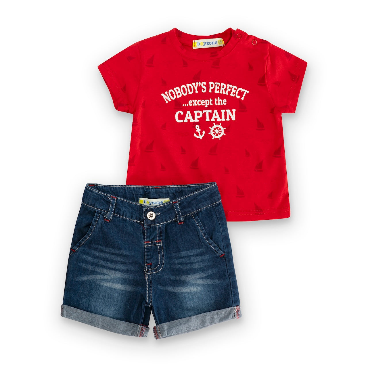 Maglietta e shorts per bambino