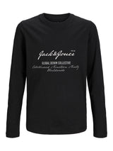 T-shirt a Maniche Lunghe Great Logo Junior