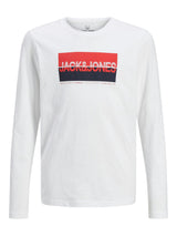 T-shirt a Maniche Lunghe con Stampa Nolan Junior