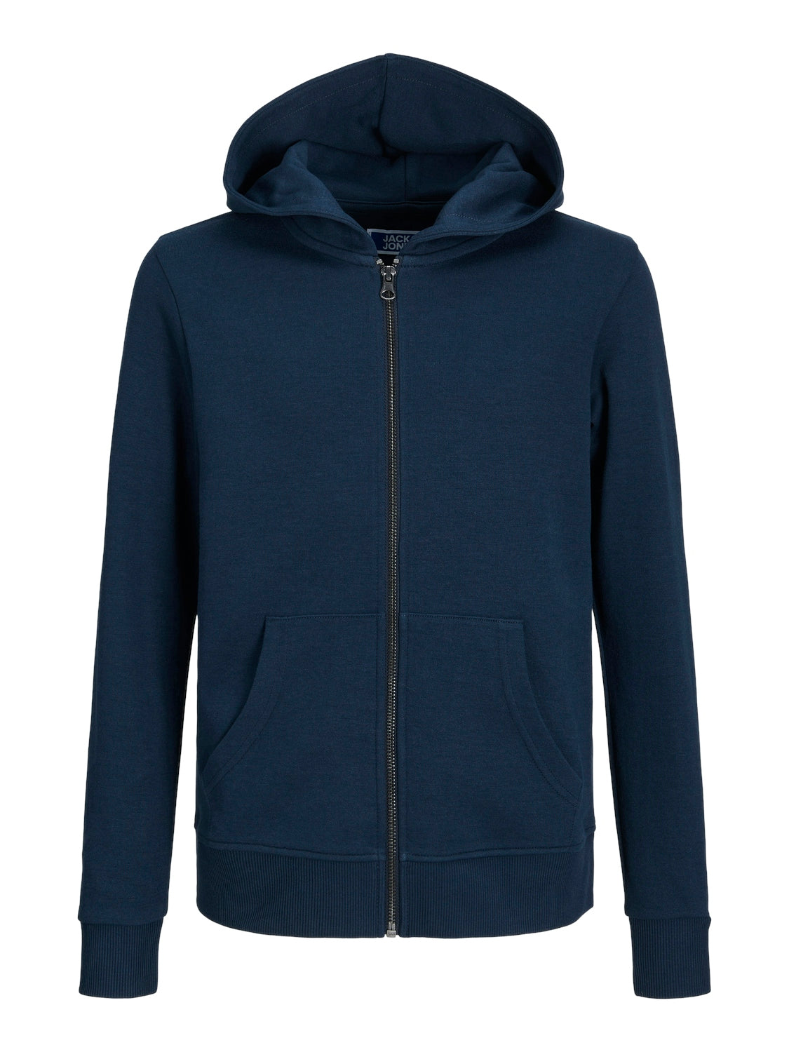 Felpa con Cappuccio e Zip Basic Junior Regular Fit