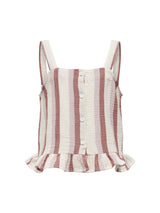 Top con Volant Thyra a Girocollo