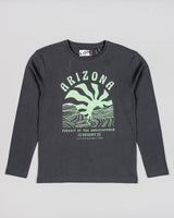 Maglia a maniche lunghe in jersey per ragazzi