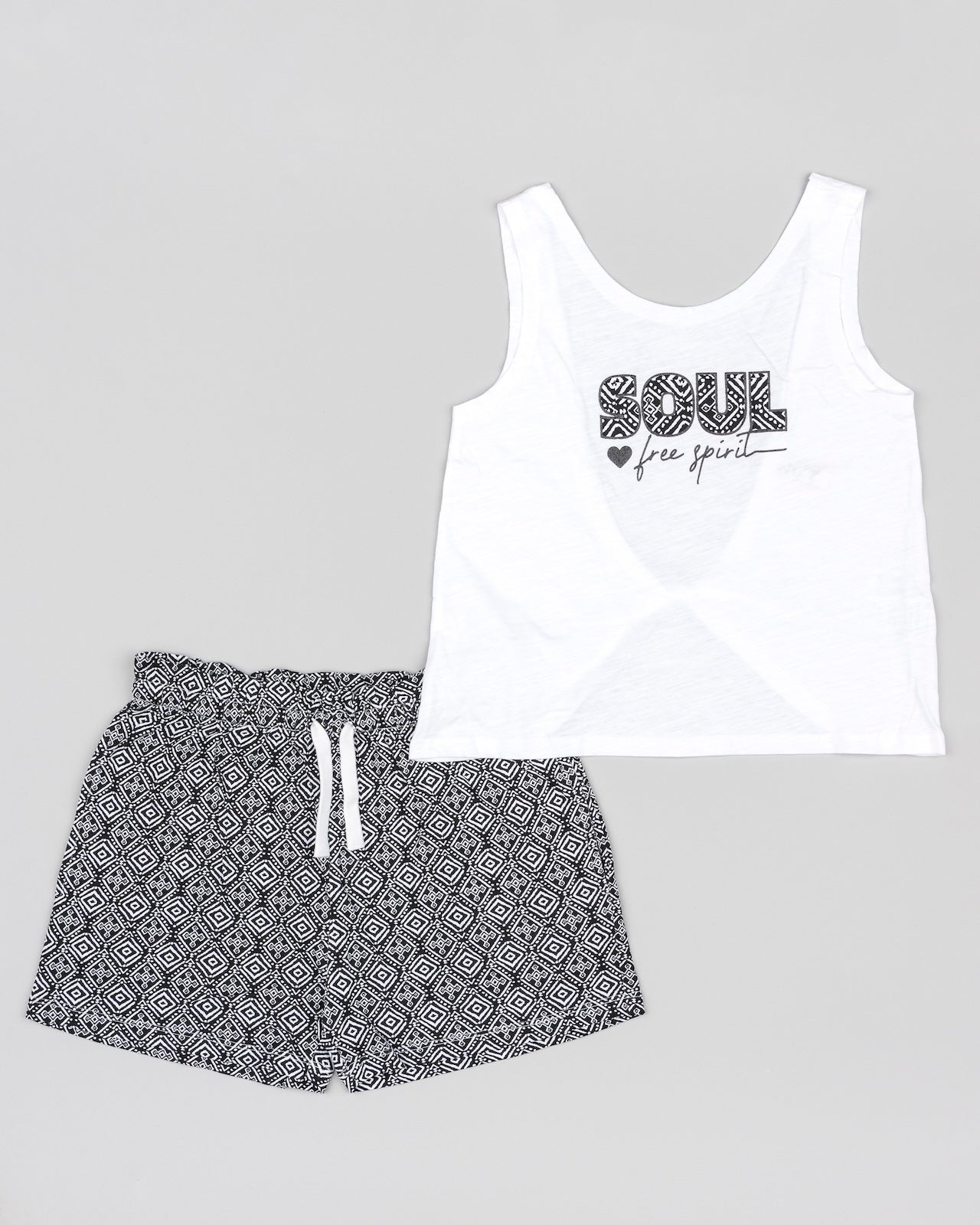 Completo Top e Pantaloni per Ragazze Femminili