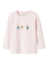 Top a Maniche Lunghe Lyse Junior con Dettaglio Glitter