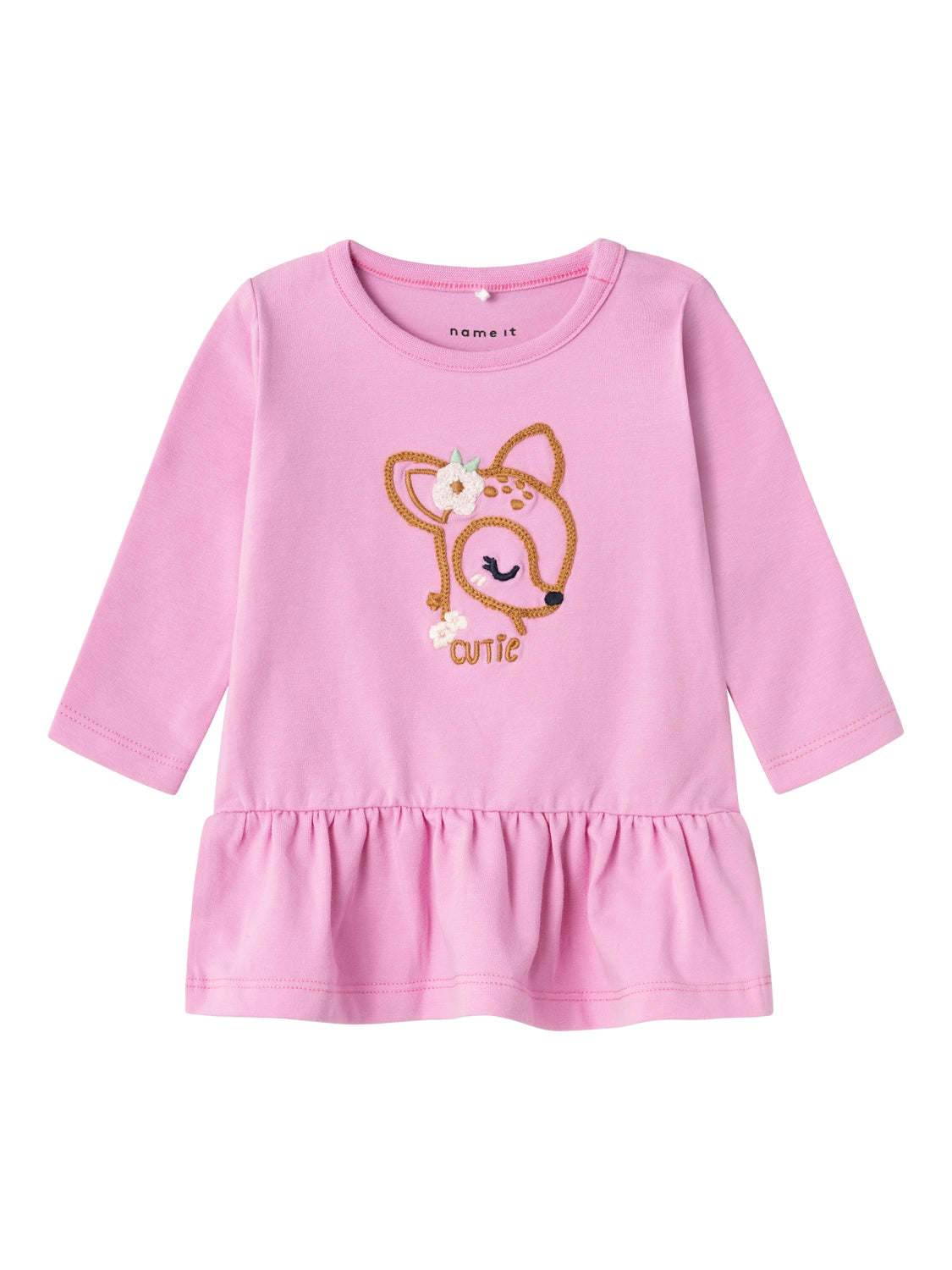 Tunica a Maniche Lunghe Kays Junior con Ricamo