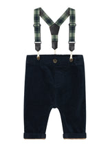 Pantaloni Corduroy U-Shape Ben Junior con Vita Regolabile