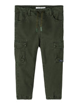 Pantaloni Cargo Ben Junior con Vita Regolabile