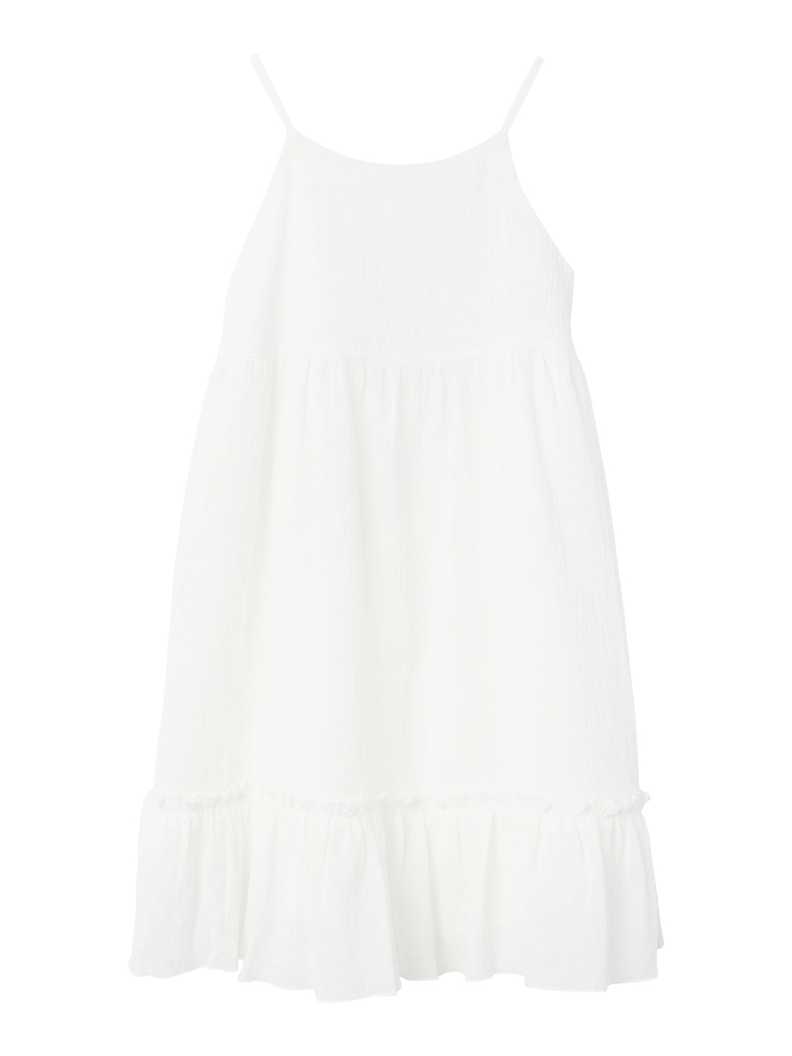 Vestito Senza Maniche Fimia Junior con Scollo Quadrato e Dettaglio Pizzo