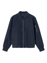 Giacca Bomber Monster Junior con Tasche Frontali e Orlo a Coste