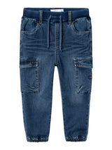 Jeans Cargo Baggy Ben Junior con Tasche Cargo