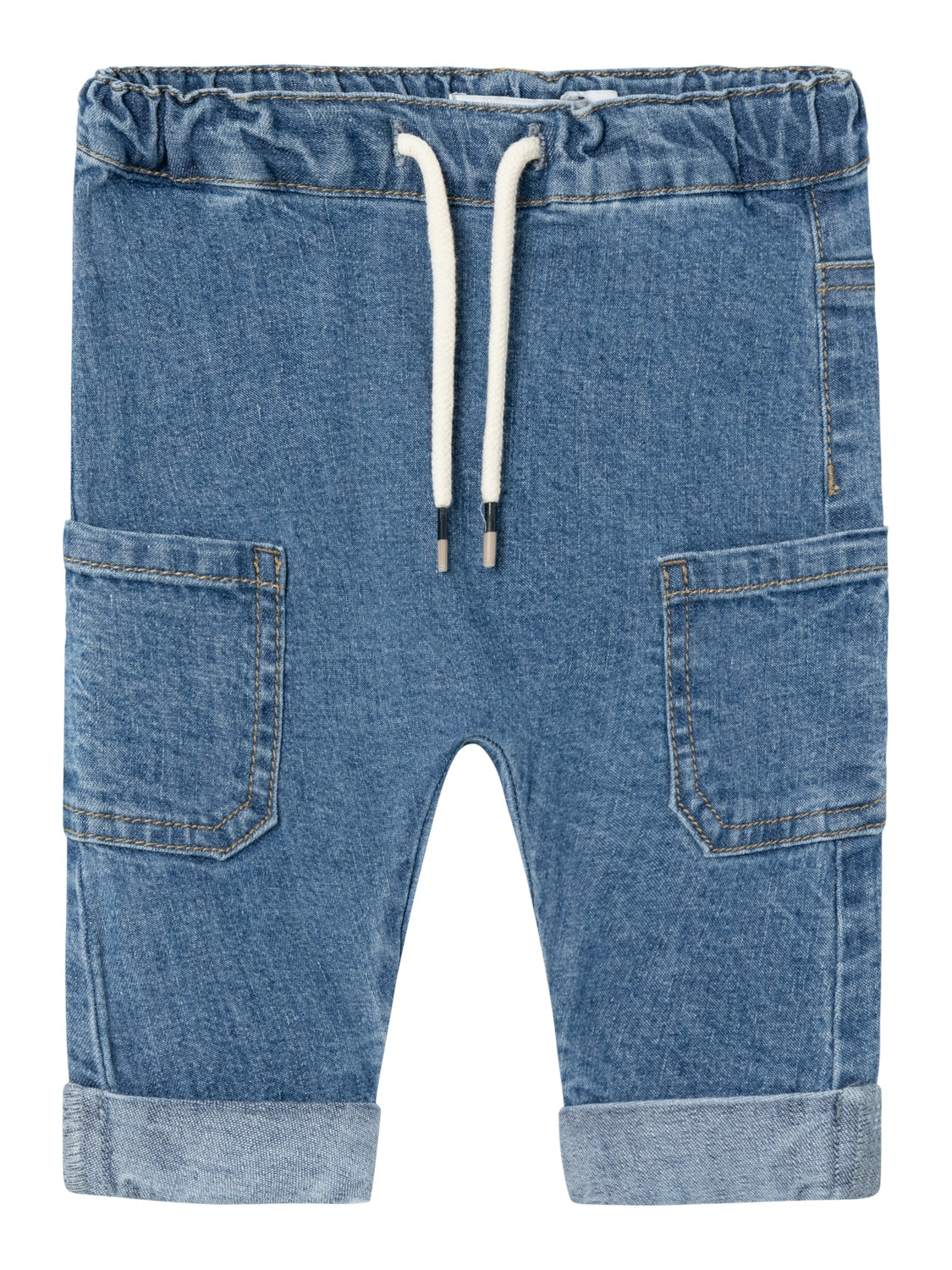 Jeans U-Shape Ben Junior con Vita Regolabile e Tasche Laterali