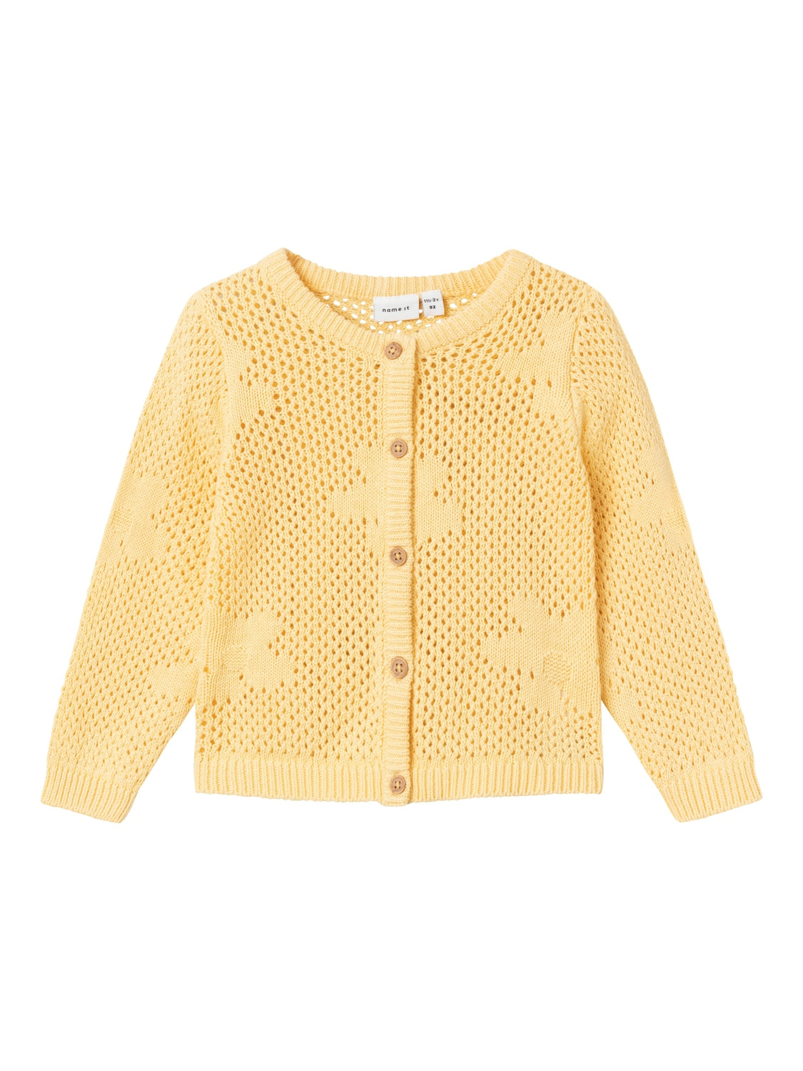 Cardigan in Maglia Hipearl Junior a Girocollo