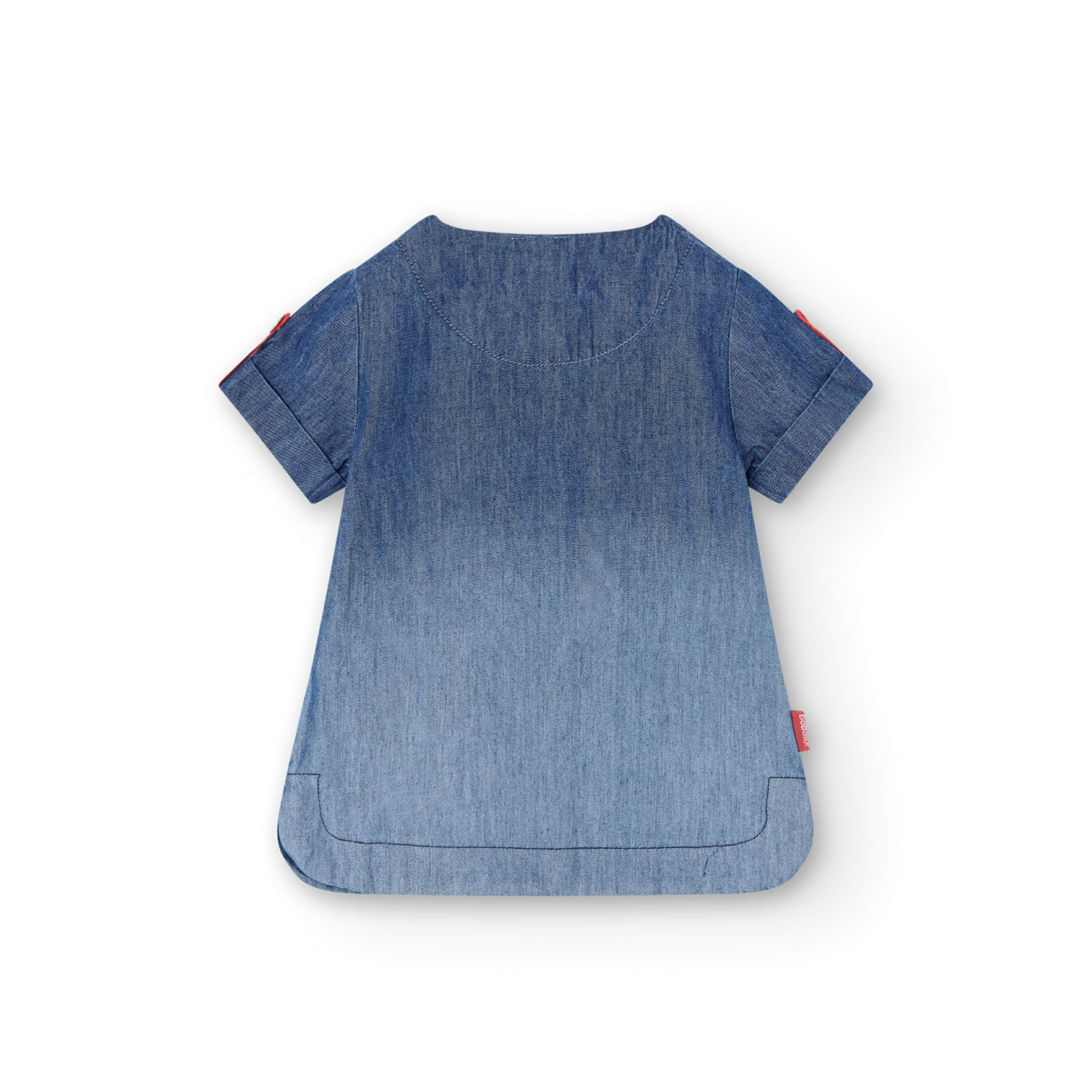 Blusa denim per bimba