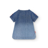 Blusa denim per bimba