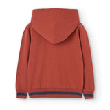 Giacca felpata tinto per ragazzo