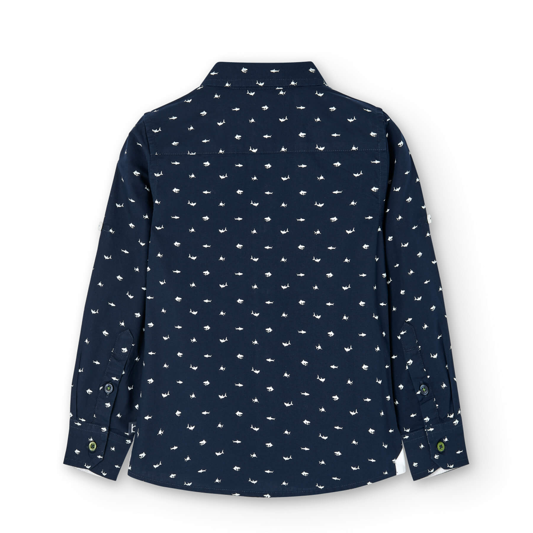 Camicia popelin stampato per ragazzo