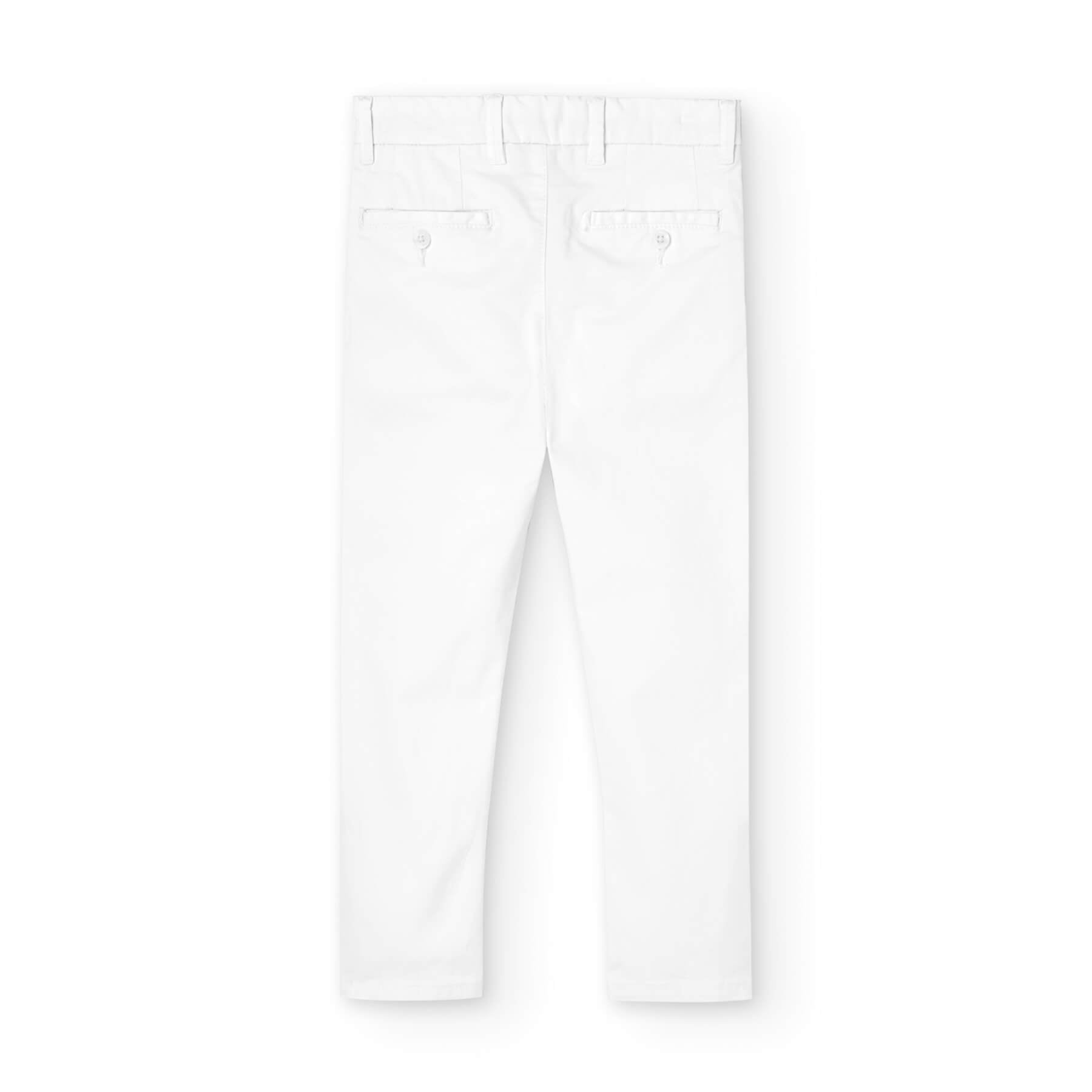 Pantaloni raso elasticizzato per ragazzo