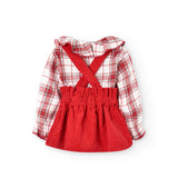 Vestito combinato per bimba