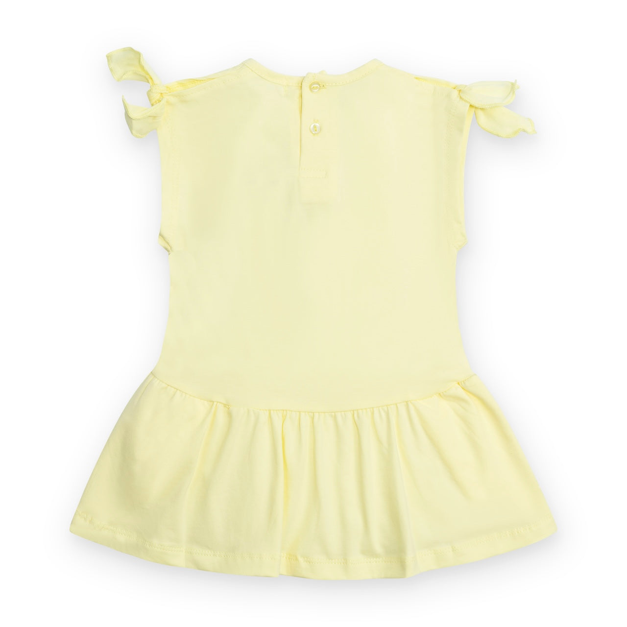 Vestitino senza maniche con fiocco
