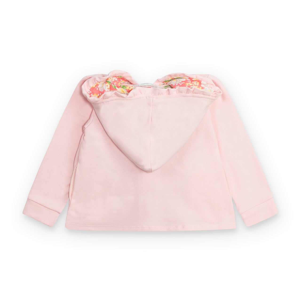 Felpa con zip per bambina