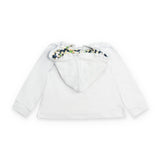 Felpa con zip per bambina