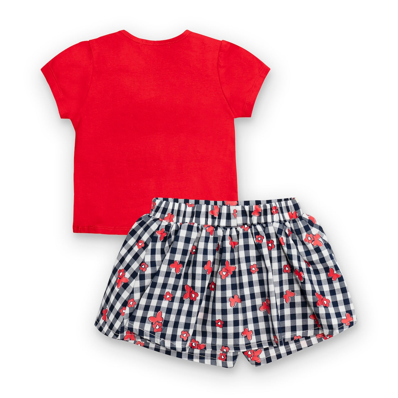 Maglietta e shorts per bambina