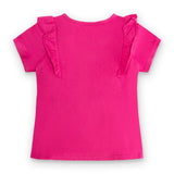 Maglia a maniche corte per bambina