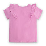 Maglia a maniche corte per bambina