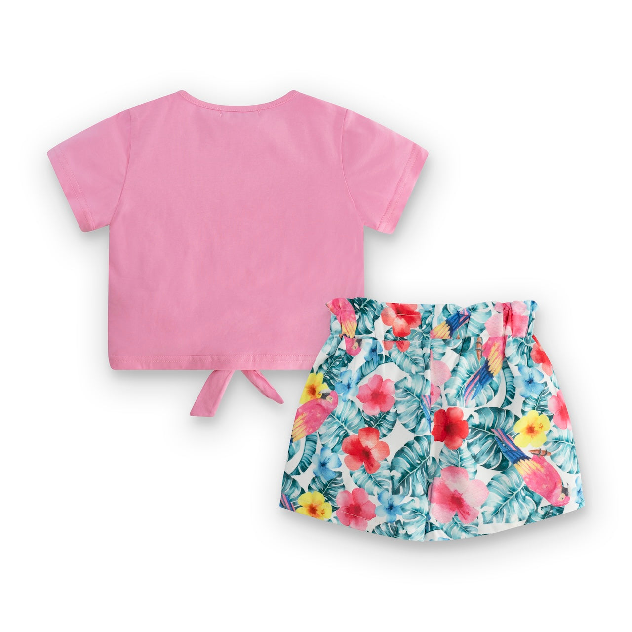Maglietta e shorts per bambina