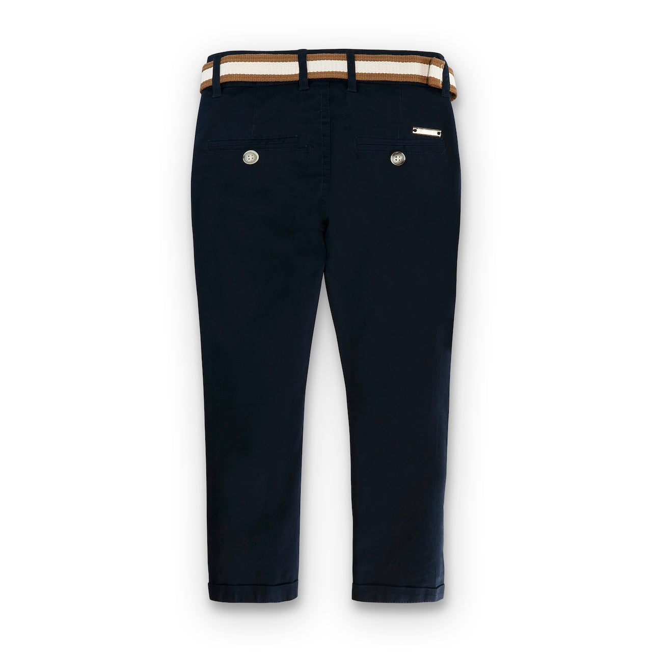 Pantaloni con Cintura in Cotone 100%