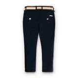 Pantaloni con Cintura in Cotone 100%