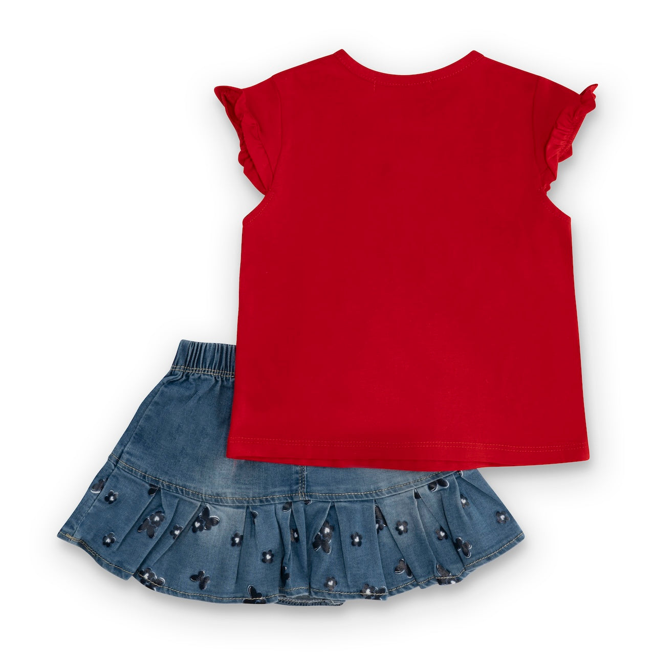 Maglietta e gonna per bambina