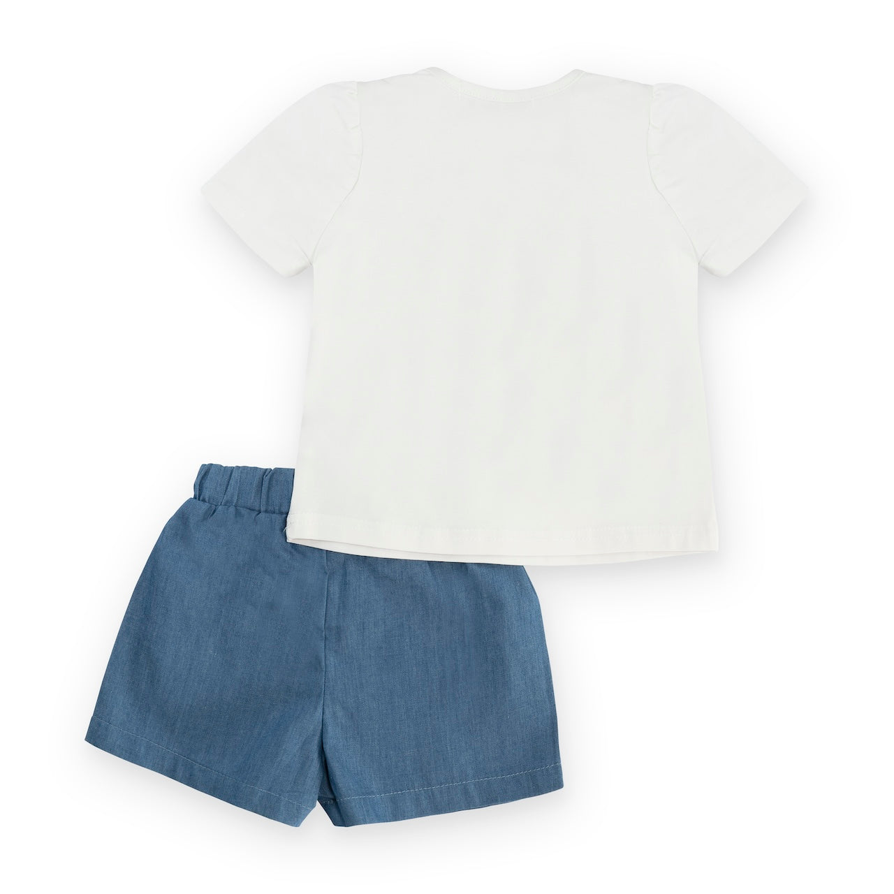 Maglietta e shorts per bambina