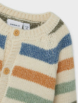 Cardigan in Maglia Osomme Junior con Orlo a Coste