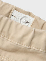 Pantaloni Twill Bella Junior con Vita Regolabile e Dettaglio Fiocco